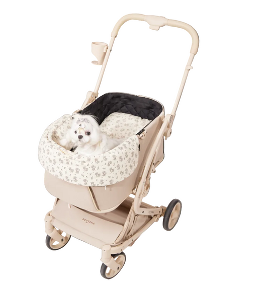 Floral Pet Stroller Bumper Cover